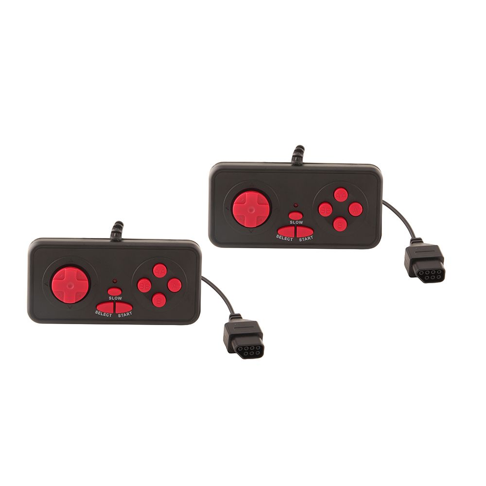 Retro Bit Retro Entertainment System for NES Games Black Red