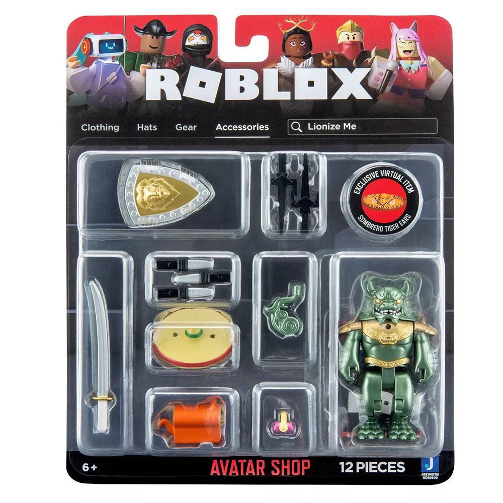 Roblox Avatar Shop Series Collection - Candy Avatar Figure Pack [Includes  Exclusive Virtual Item]