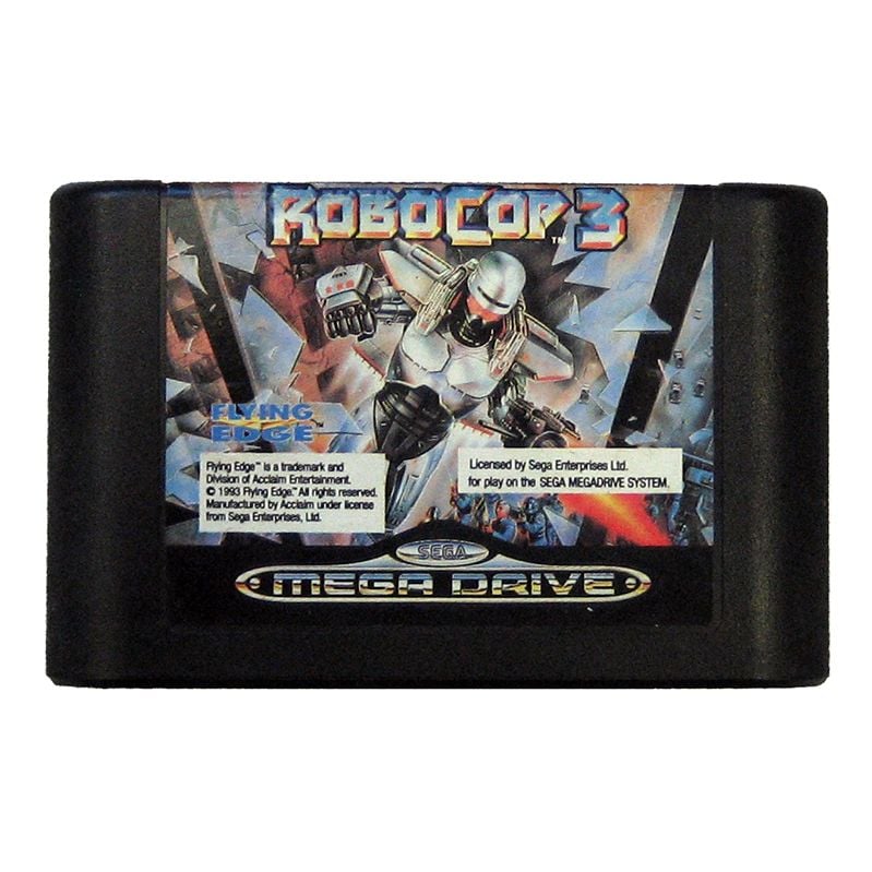 RoboCop 3 para Mega Drive (1993)