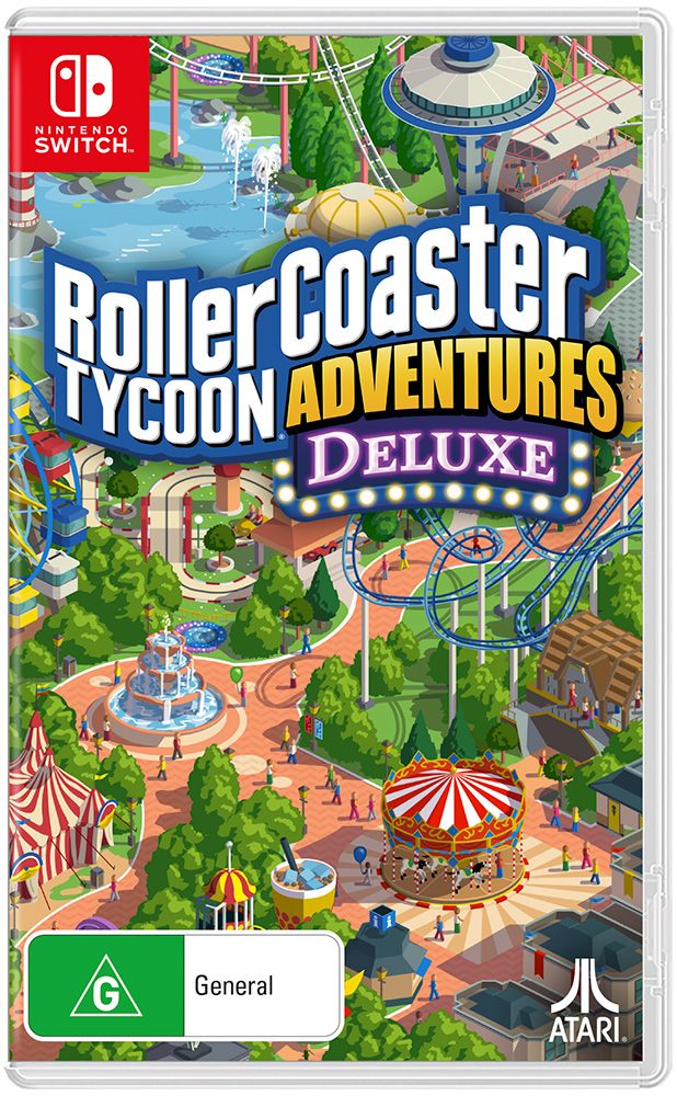 Nintendo switch game rollercoaster tycoon adventures on sale