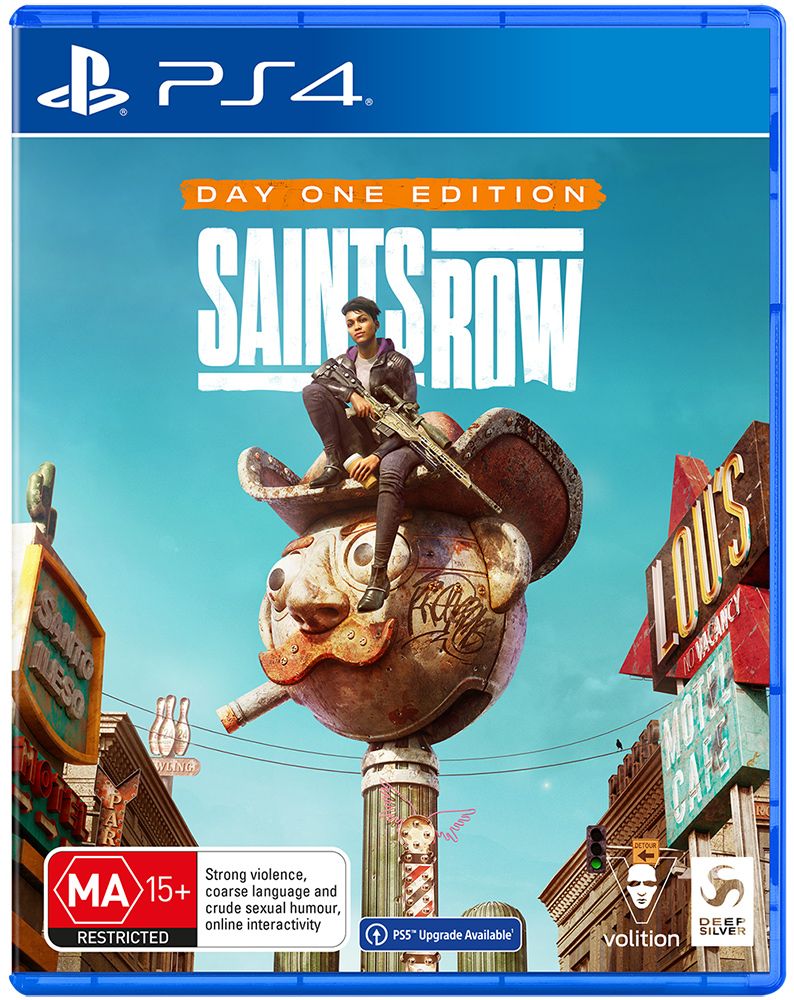 Saints Row Day One Edition with Pre Order Bonus DLC PS4
