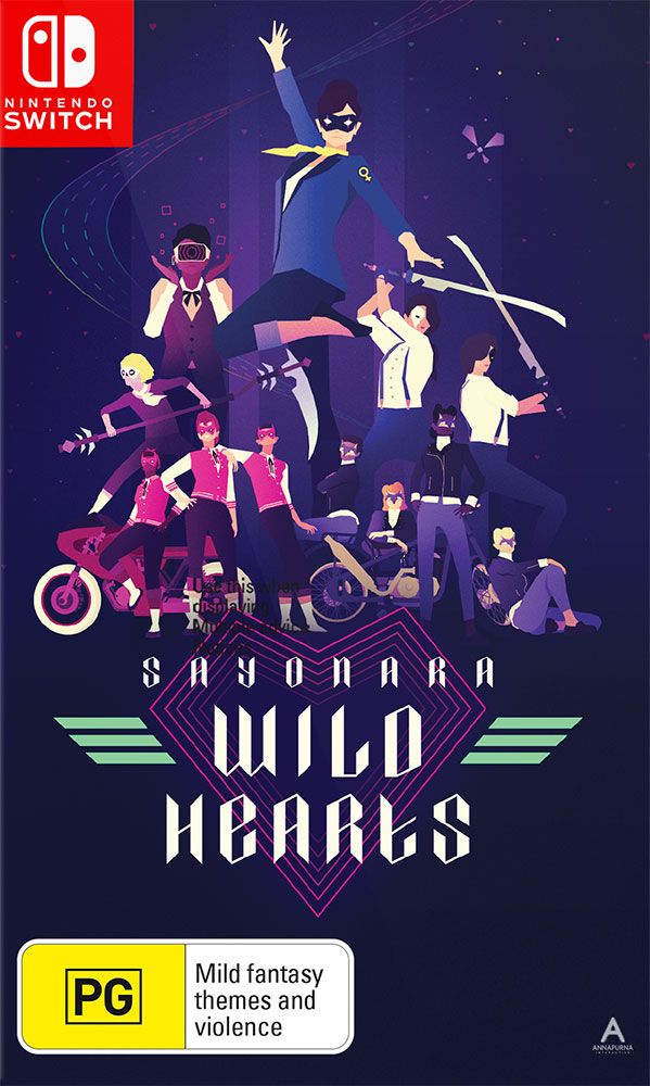 Sayonara wild deals hearts switch