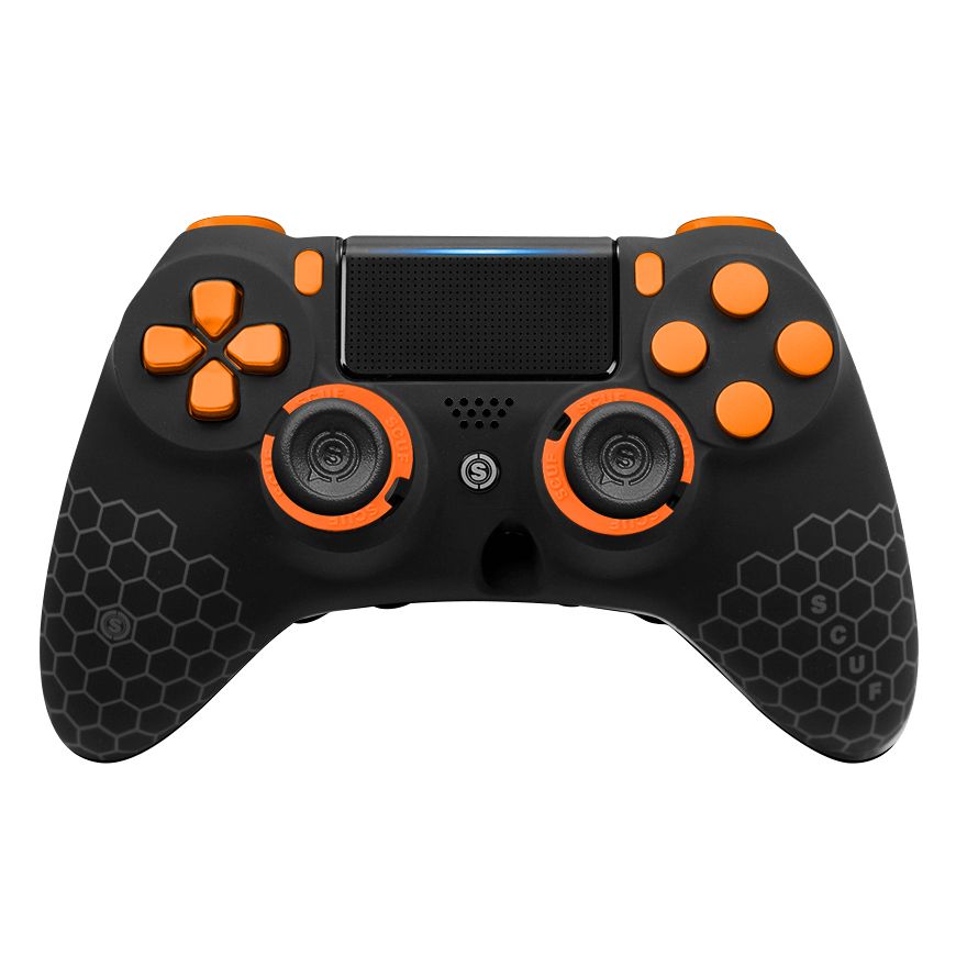 Scuf Impact Honeycomb Black & Orange Spectrum Edition Controller for  PlayStation 4