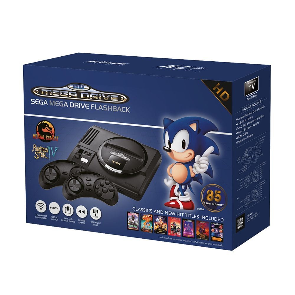 Sega mega drive with built in games new arrivals