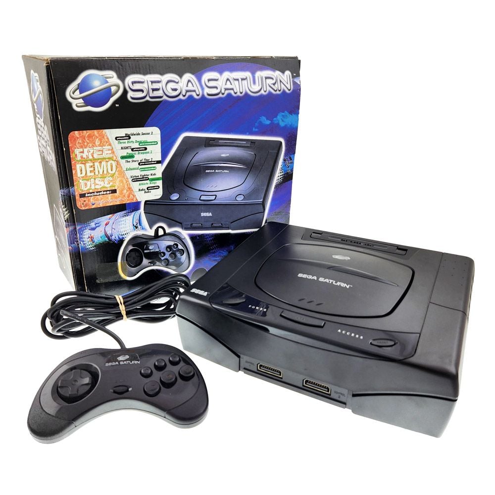 Sega Saturn Console (Boxed) [Pre-Owned]