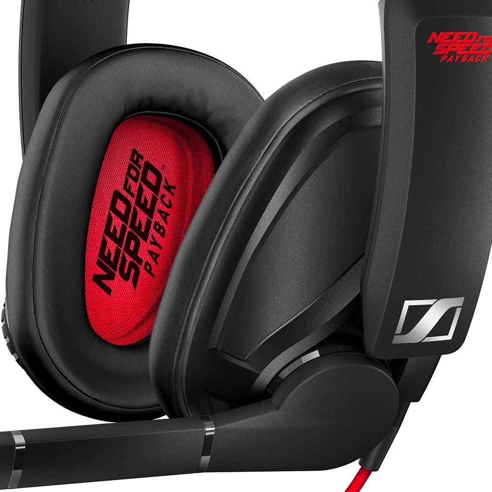 Sennheiser GSP 303 Need For Speed Payback Edition Gaming Headset for PS4 PC Mac Mobile