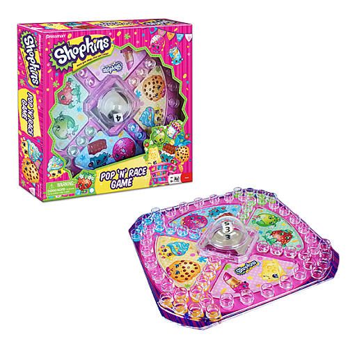 Shopkins pop n shop race