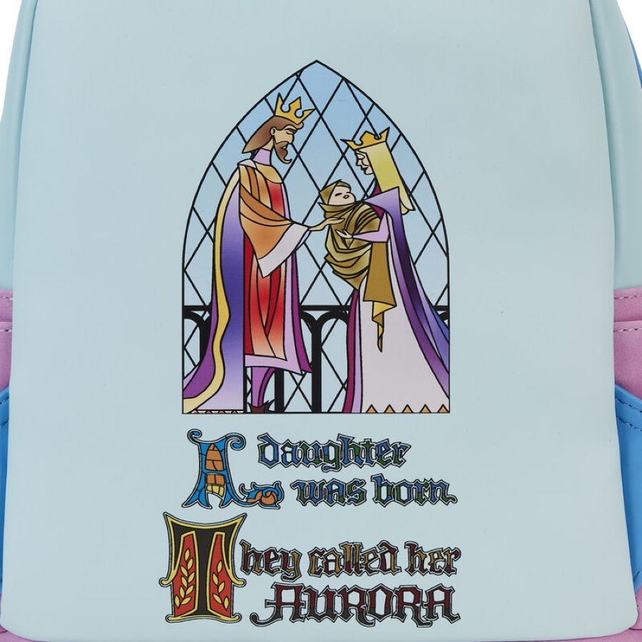 Sleeping beauty castle backpack clearance