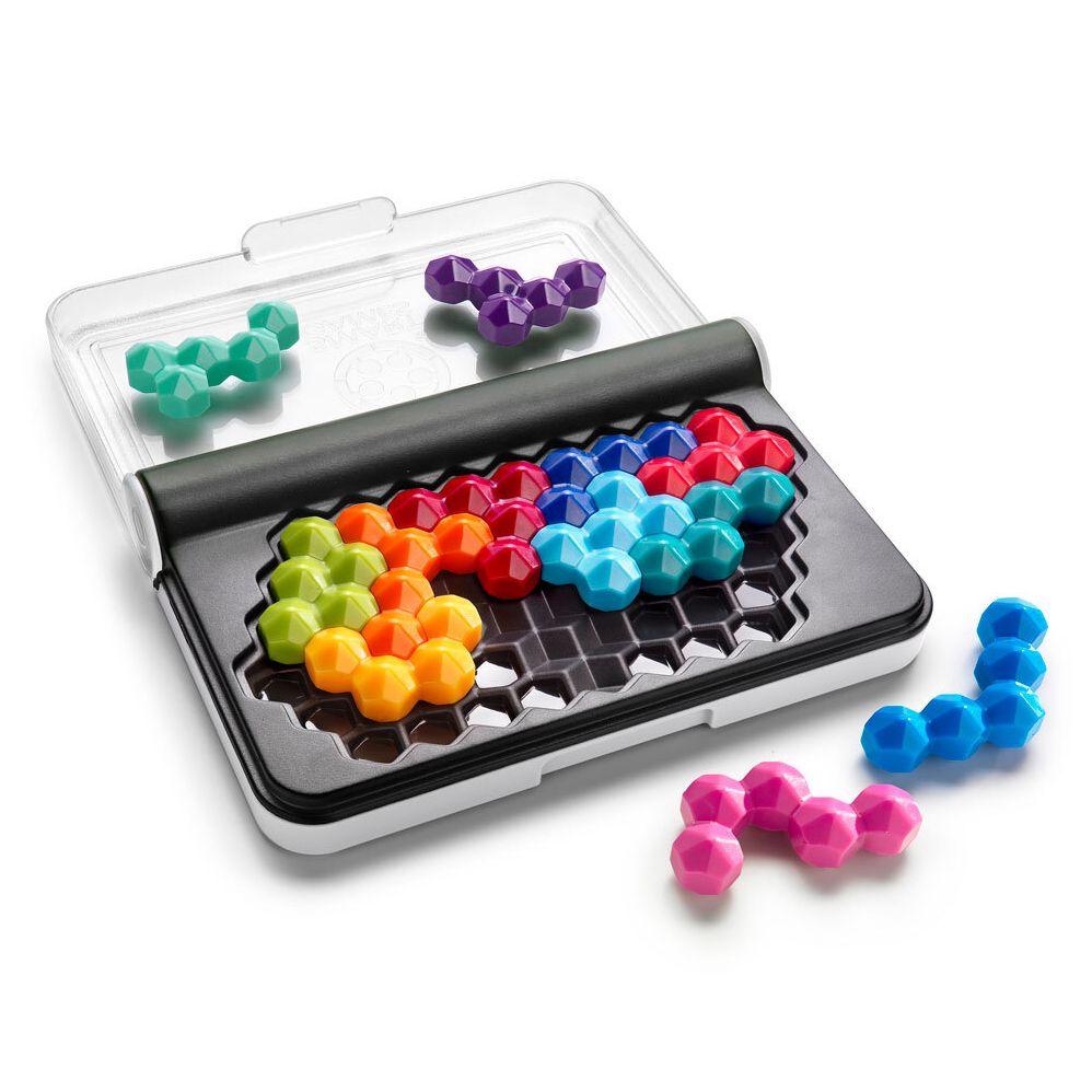 SmartGames IQ Puzzler Pro Compact Board Game Puzzle 120 3D Challenges