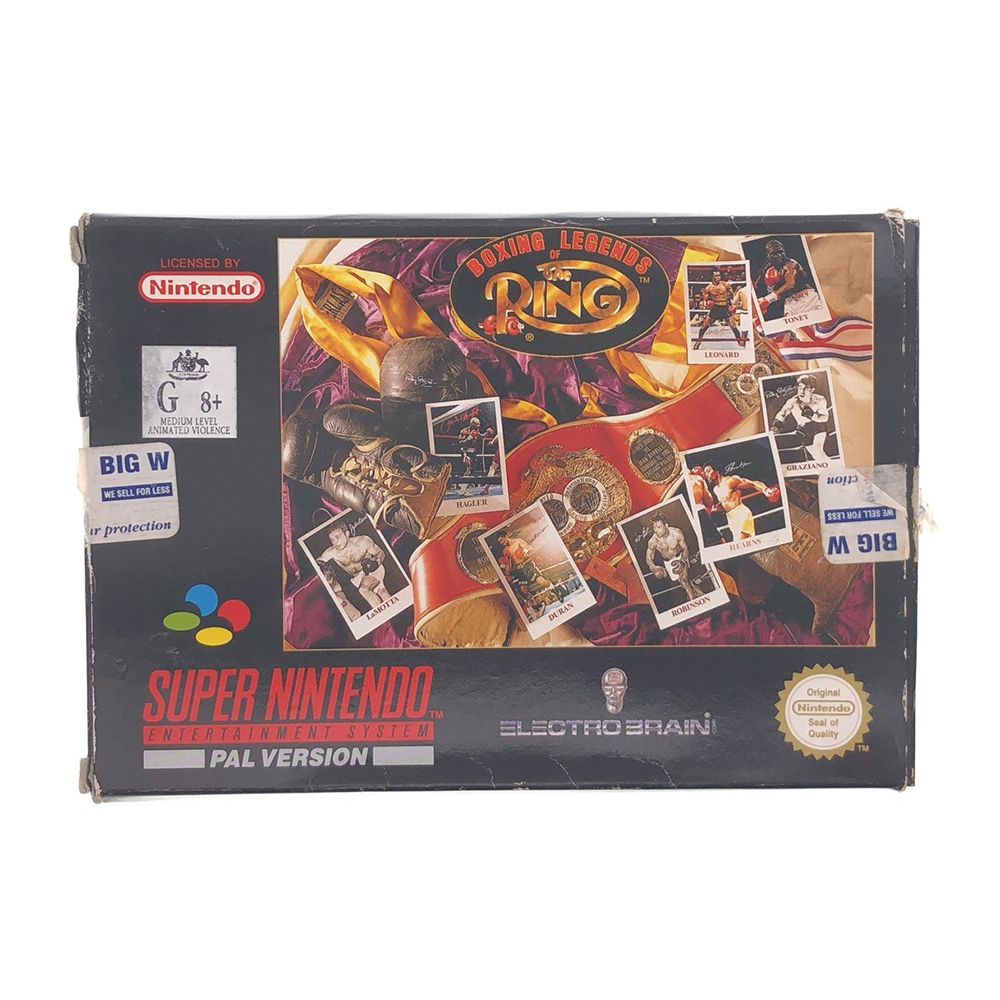 Boxing Legends of the Ring Boxed Pre Owned SNES
