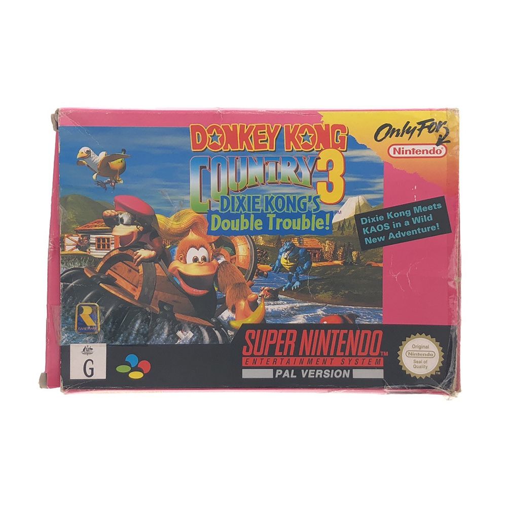 Donkey Kong Country 3: Dixie Kongs Double Trouble (Boxed) [Pre-Owned] (SNES)