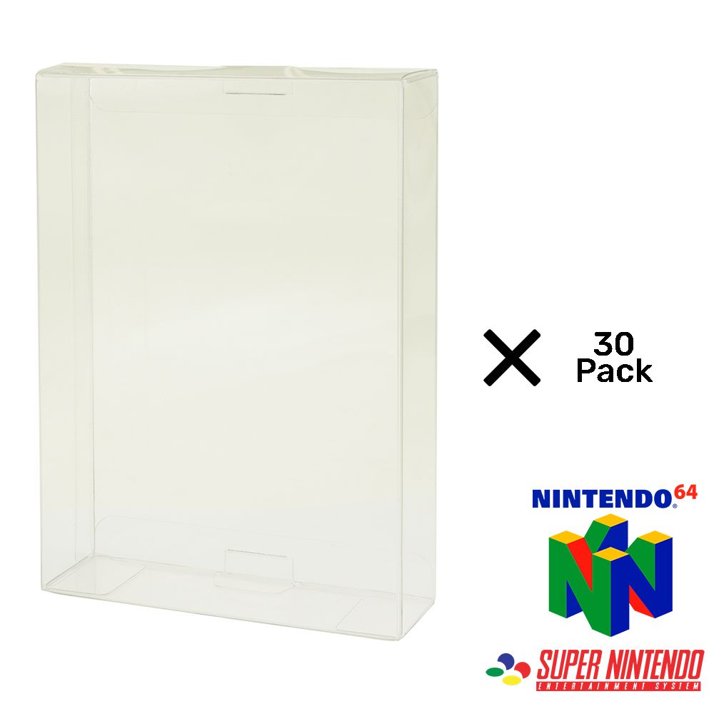 N64 plastic store game cases