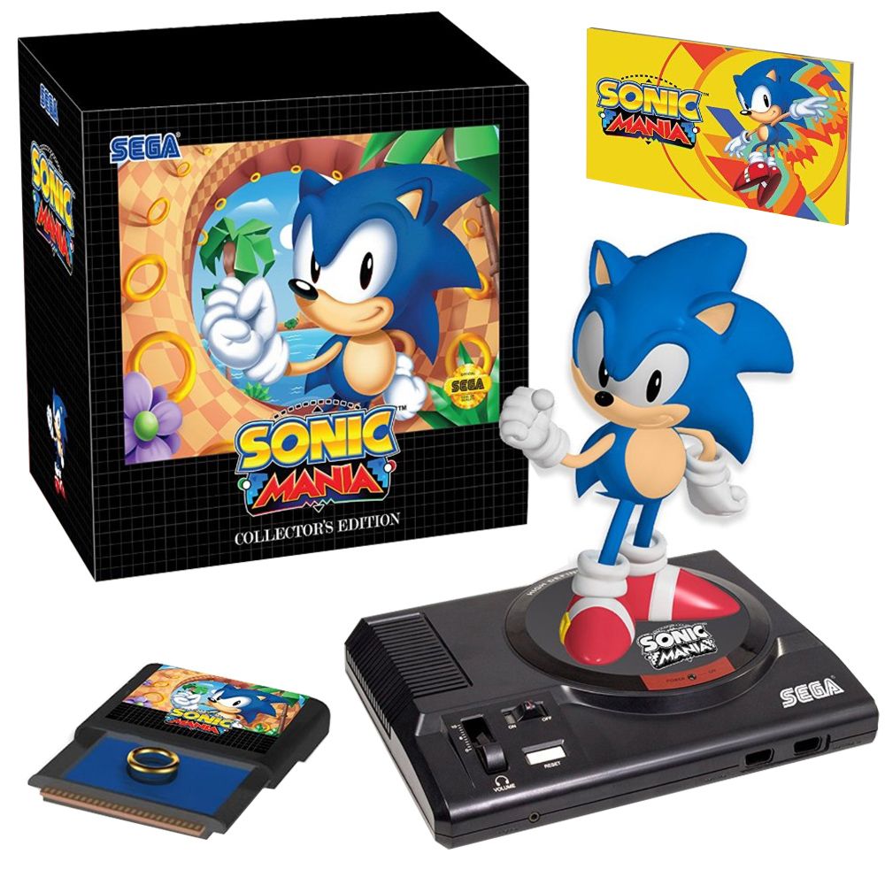 Игра соник купить. Sonic Mania ps4 диск. Sonic Mania Collector's Edition. Sonic Mania [ps4]. Sonic Mania игрушка.