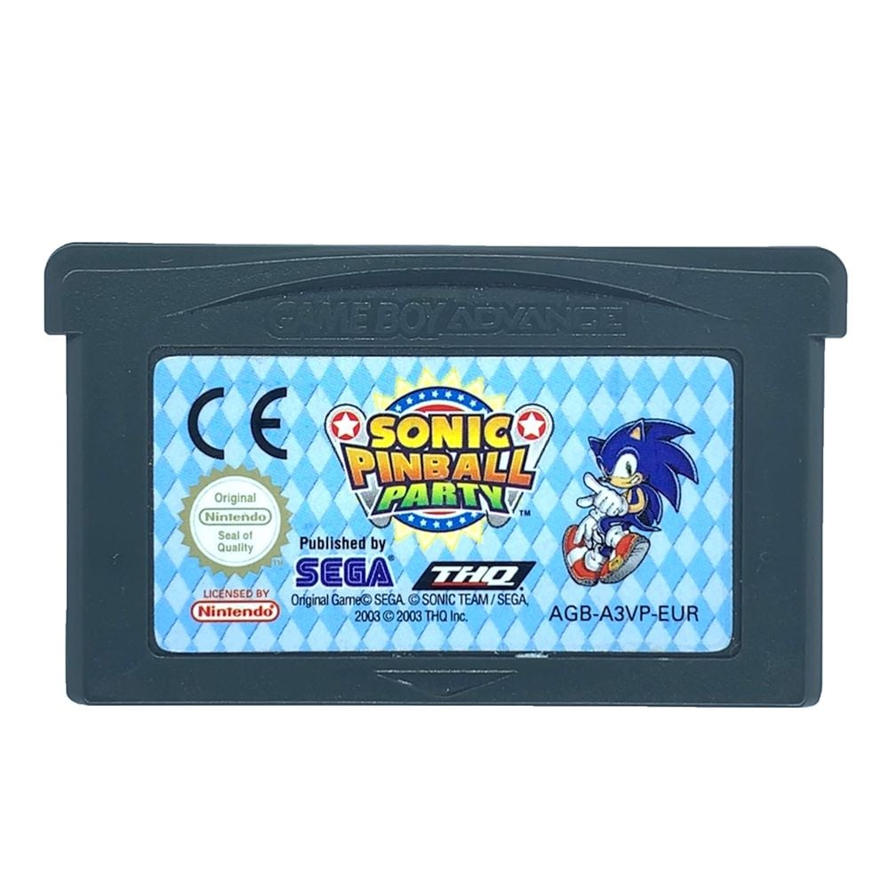 Sonic Pinball Party (Nintendo Game Boy Advance, 2003) for sale online