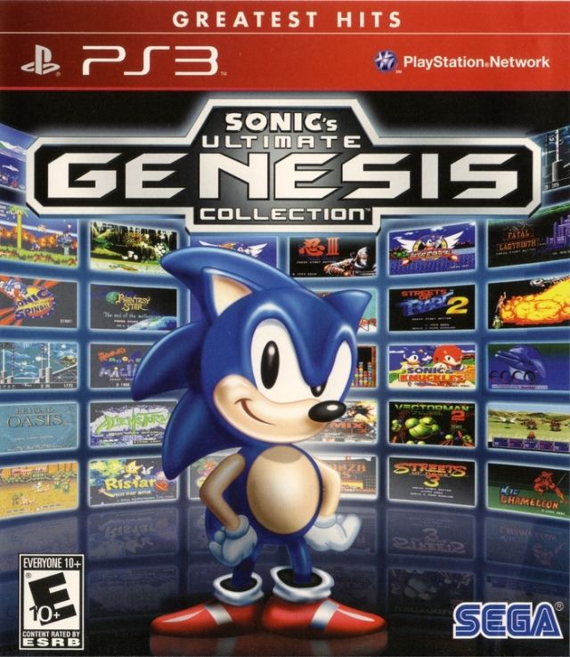 Sonic's Ultimate Genesis Collection Microsoft Xbox 360 Video Game Hits Sega