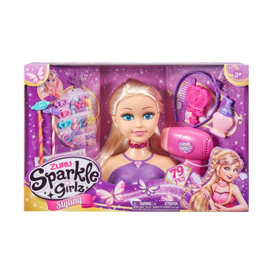 Sparkle girlz deluxe best sale styling head