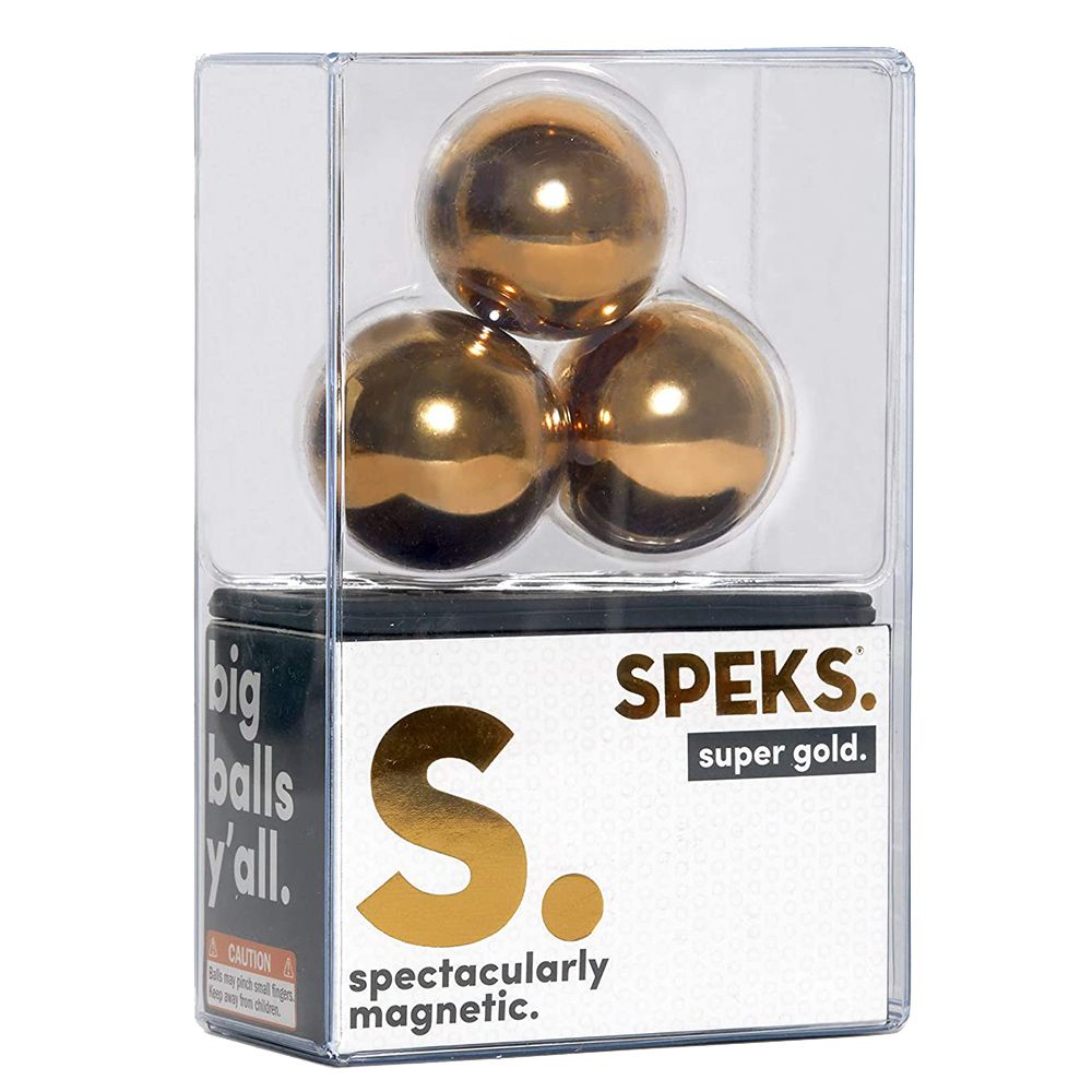 Magnetic top balls gold