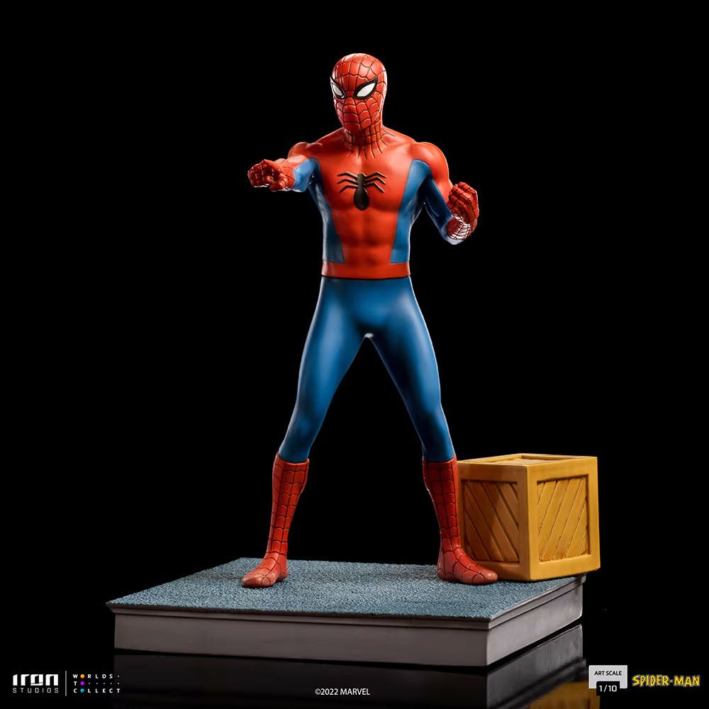 Spider Man 1967 Spider Man 1 10 Scale Statue