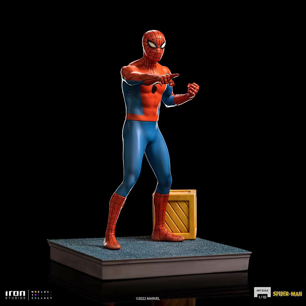 Spider-Man 1967 Spider-Man 1:10 Scale Statue | The Gamesmen