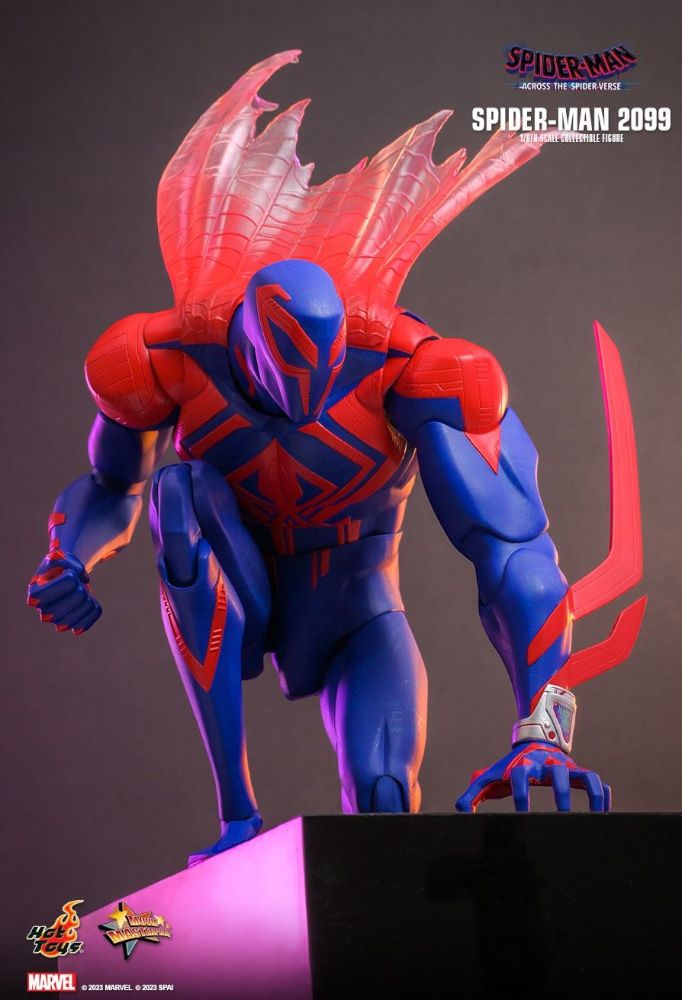 Scarlet spider hot toys pre order hot sale