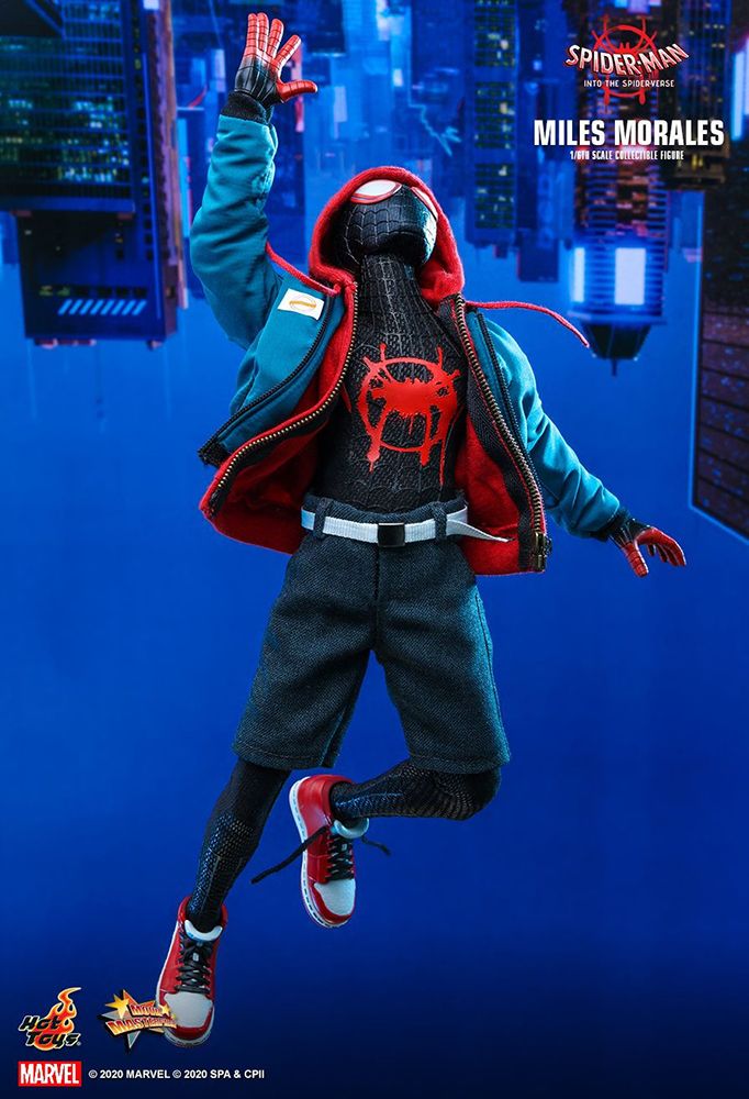 Spider man into the spider verse miles morales toy store