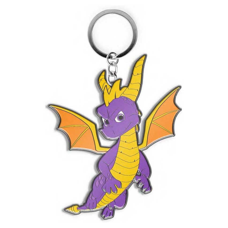 Spyro The Dragon Metal Keyring