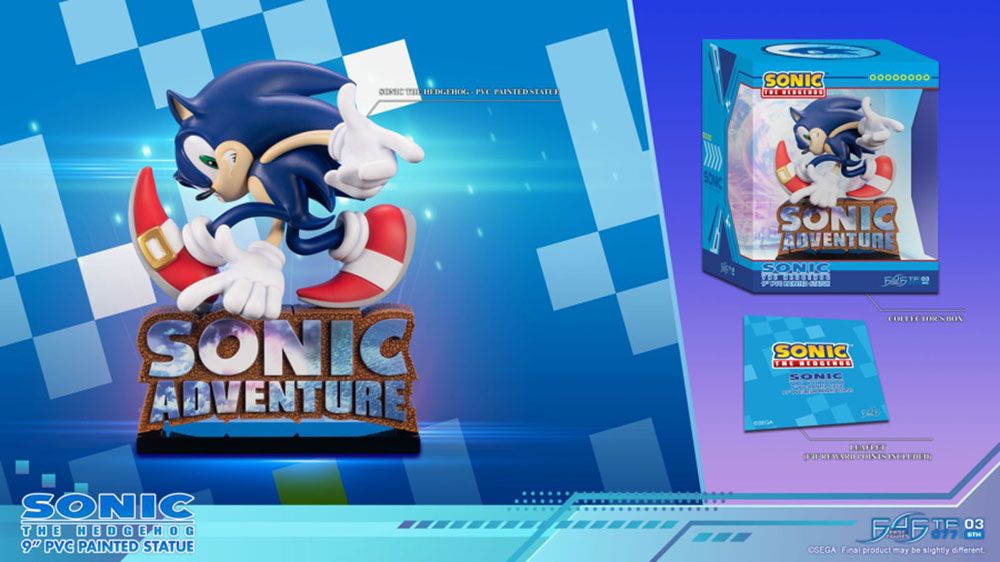 Sonic Adventure Sonic The Hedgehog Standard Edition PVC Statue