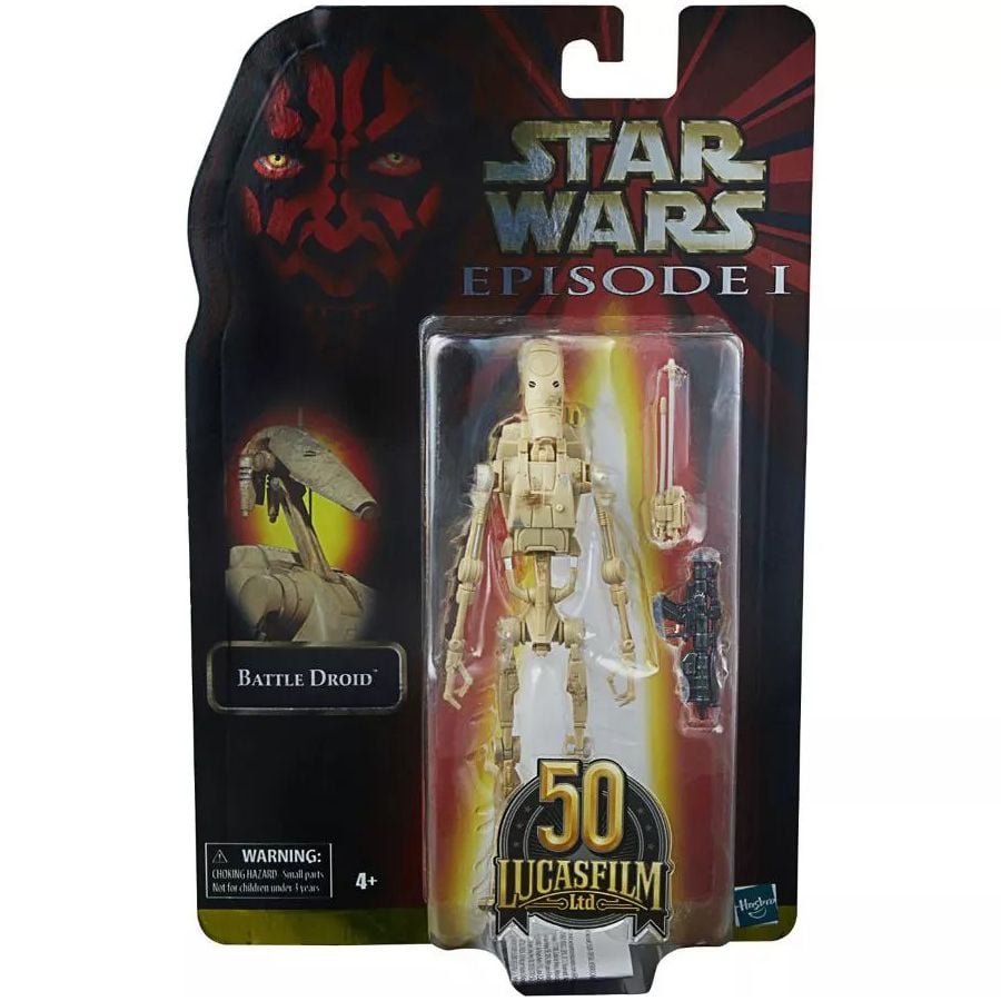 Star wars shop battle droid figure