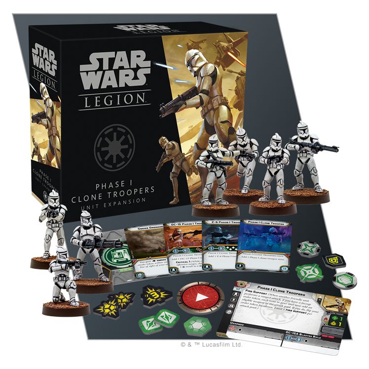 Star Wars Legion Phase I Clone Troopers Unit Expansion