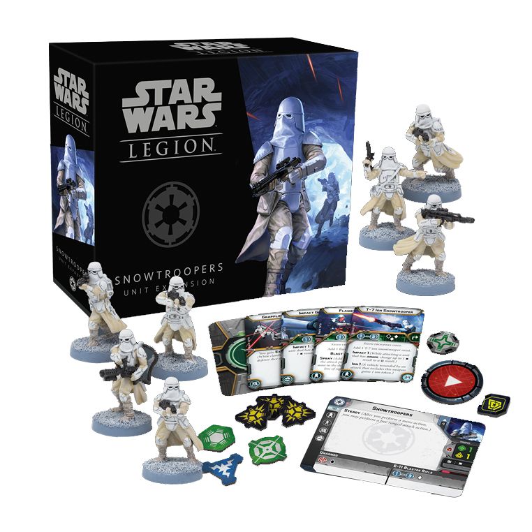 Star Wars Legion Snowtroopers EXPANSION | Two Player Battle Game |  Miniatures Game | Strategy Game for Adults and Teens | Ages 14 and up |  Average