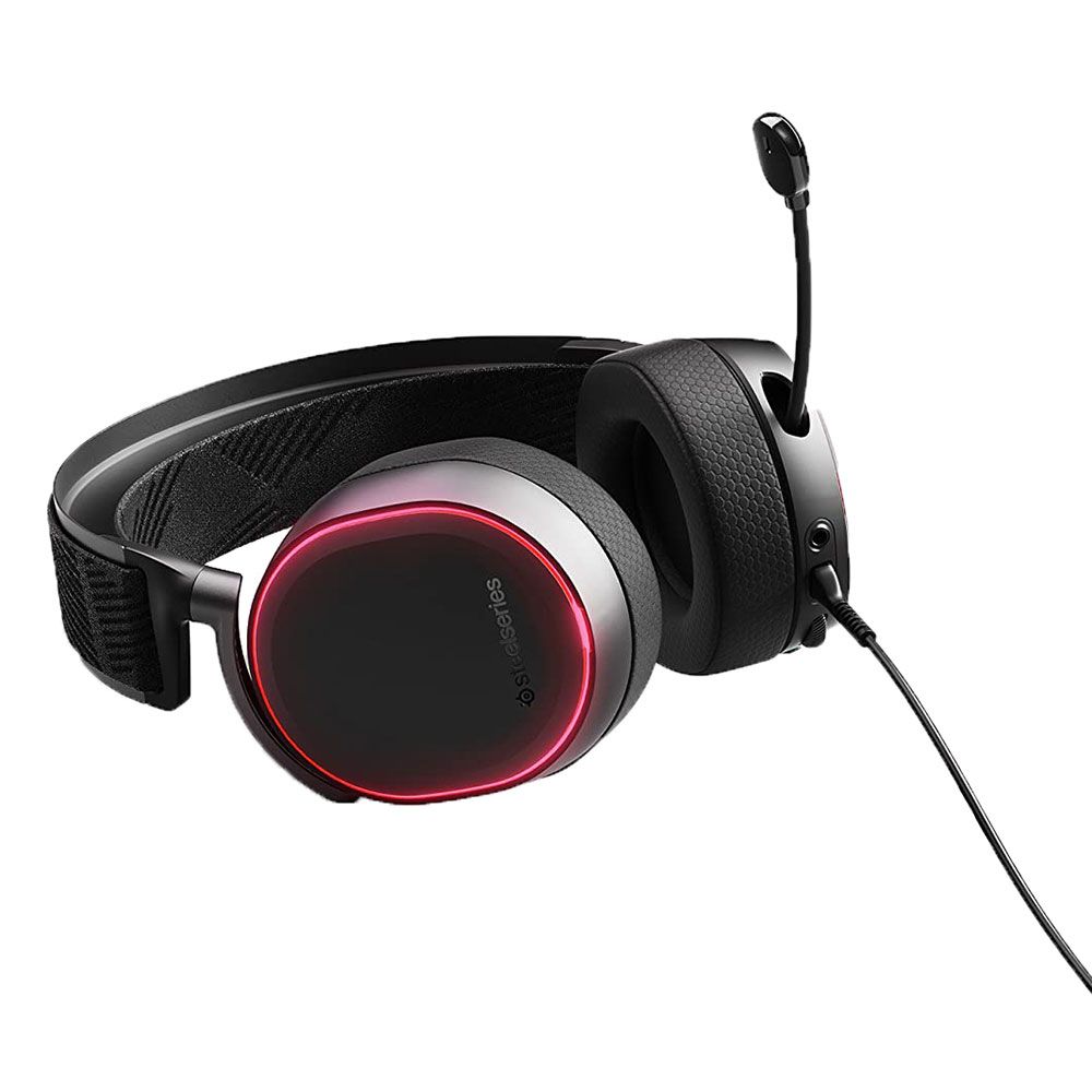 Steelseries arctis pro store wired static noise