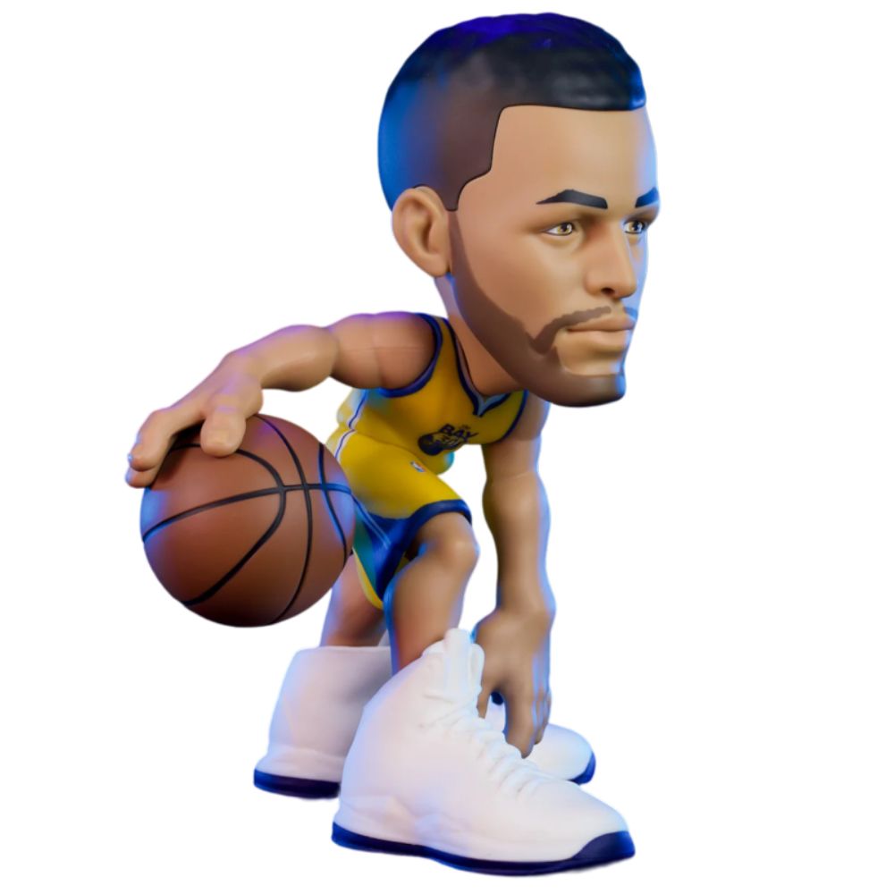 Small STARS NBA Steph Curry 2022 Warriors Mini Gold Jersey 6