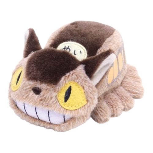 Studio Ghibli My Neighbor Totoro Cat Bus 16cm Fluffy Beanbag Plush
