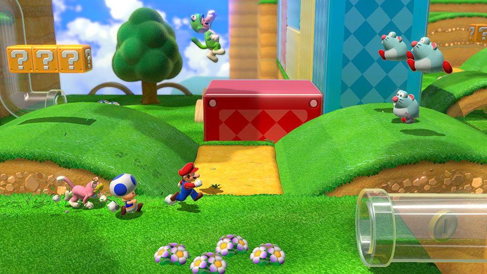 Mario 3d world coming to switch online