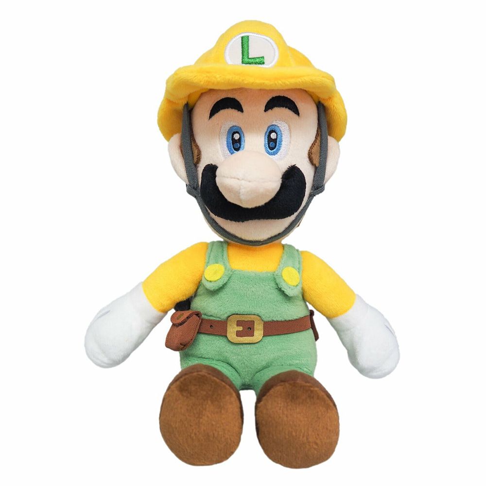 New super mario bros wii luigi plush sales