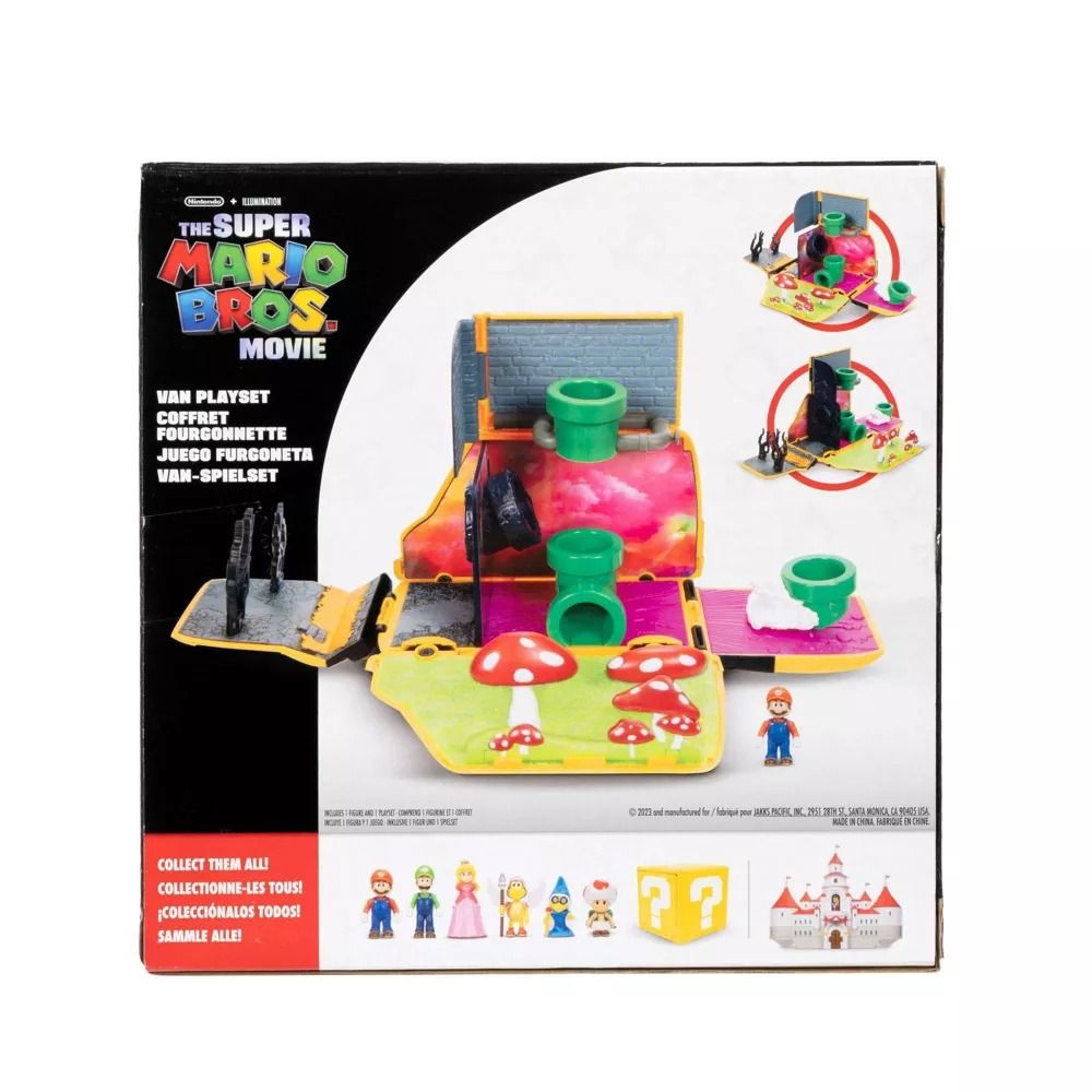 Super mario brothers playset store
