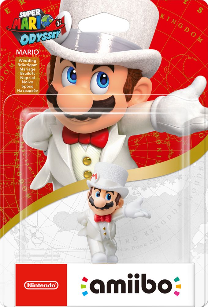 Nintendo Mario Wedding Outfit amiibo Super Mario Odyssey
