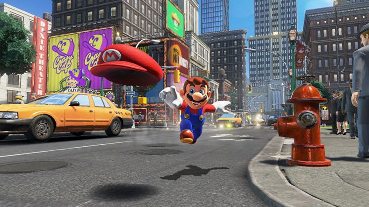 Super mario best sale odyssey second hand