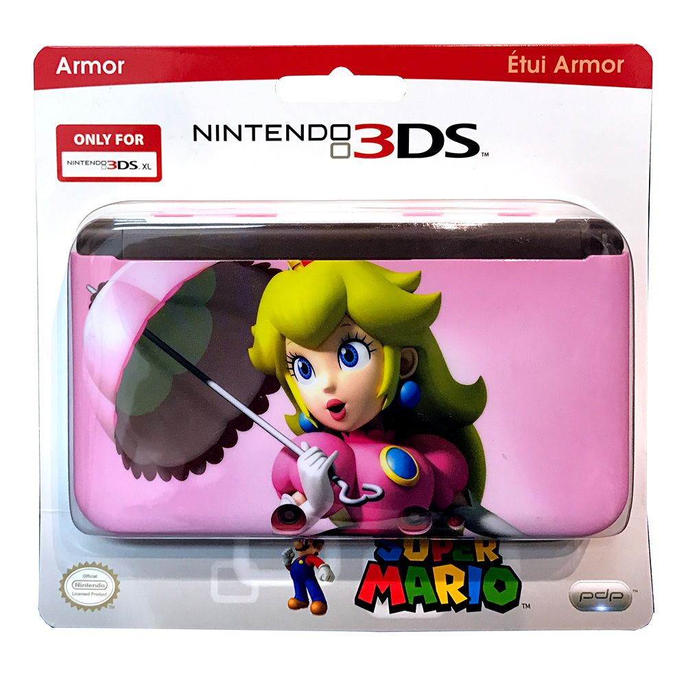 Super Mario Protective Armor Case for Nintendo 3DS XL (Peach) | The Gamesmen