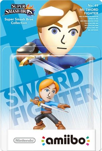Amiibo mii outlet fighter 3 pack