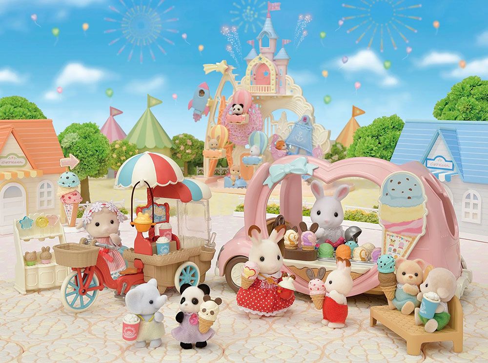 Sylvanian families ice cream hotsell van