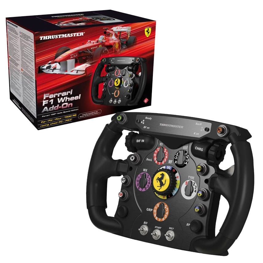 Thrustmaster Ferrari F1 Wheel & F1 2011 : une Formule 1 sur PC