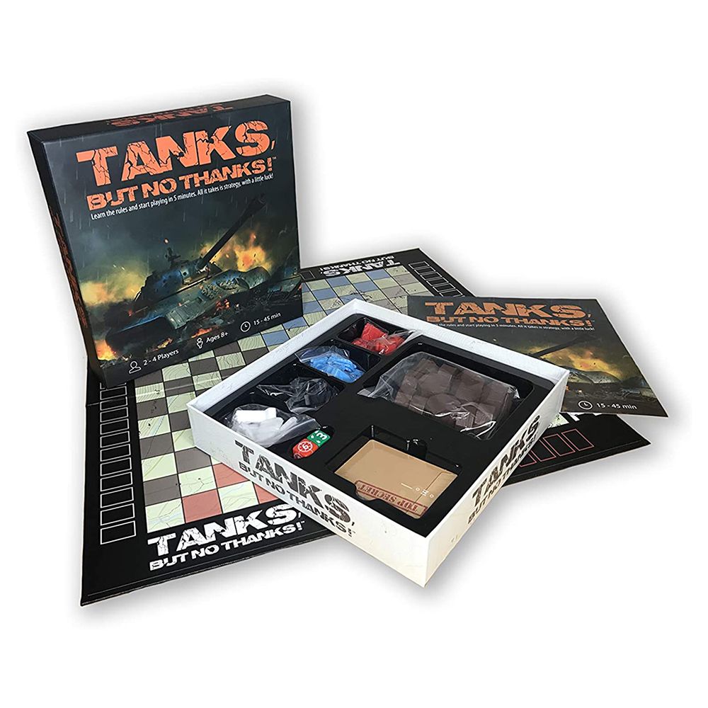 Tanks, But No Thanks! Board Game