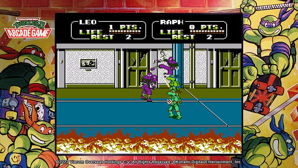 Teenage Mutant Ninja Turtles The Cowabunga Collection Xbox