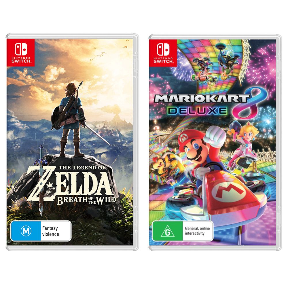 Zelda: Breath Of The Wild And Mario Kart 8 Deluxe Are This Year's Best  Reviewed Games – NintendoSoup