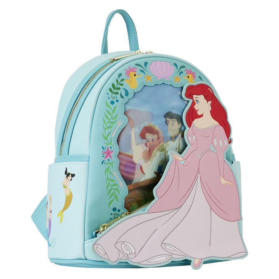 Loungefly The Little Mermaid 1989 Ariel Princess Lenticular 10