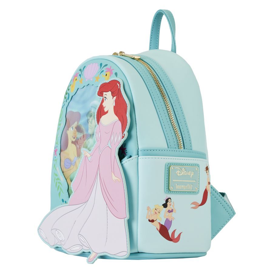 Loungefly The Little Mermaid 1989 Ariel Princess Lenticular 10