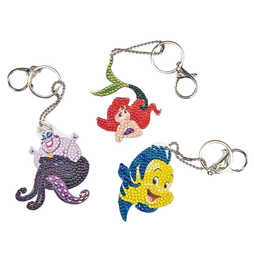 Mermaid keyring discount
