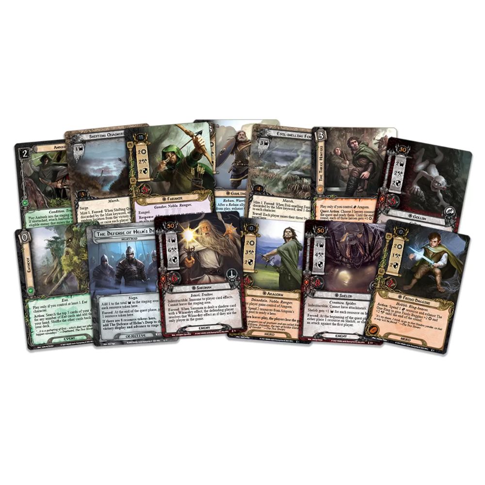 The Lord of the Rings: The Card Game The Two Towers Saga Expansion