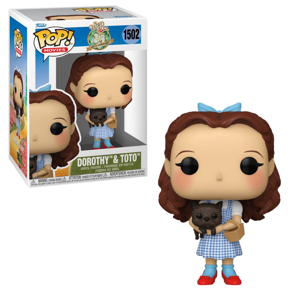 The Wizard of Oz 85th Anniversary Dorothy with Toto Funko POP